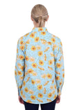 Hard Slog Wmns Sunday 1/2 Plkt Ls Shirt [sz:8]