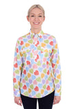 Hard Slog Wmns Polly 1/2 Plkt Ls Shirt [sz:10]