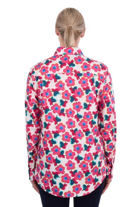 Hard Slog Wmns Lorri 1/2 Plkt Ls Shirt [sz:12]