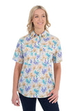 Hard Slog Wmns Meadow 1/2 Plkt Ss Shirt [sz:8]