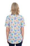 Hard Slog Wmns Meadow 1/2 Plkt Ss Shirt [sz:8]