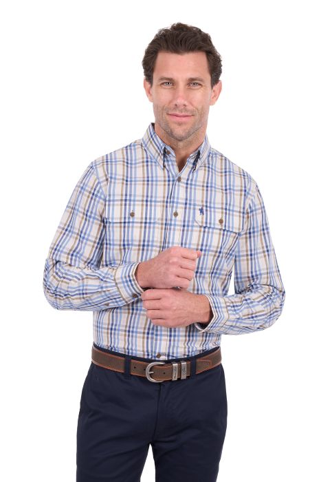 Thomas Cook Mens Tommy 2pkt Long Sleeve Shirt [sz:s]