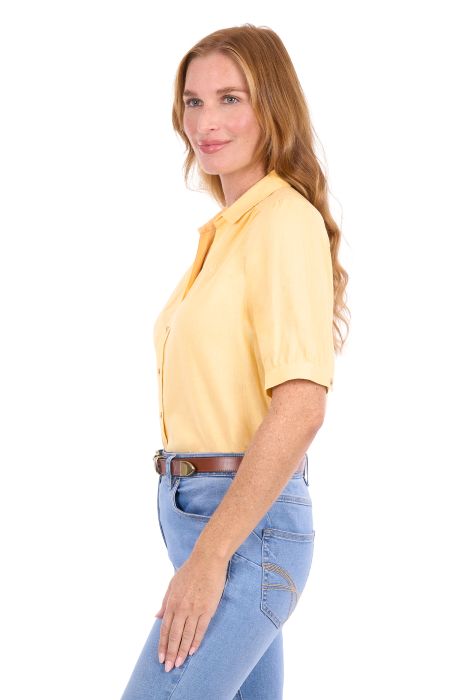 Thomas Cook Womens Colette Ss Shirt - Sunlight [sz:12]