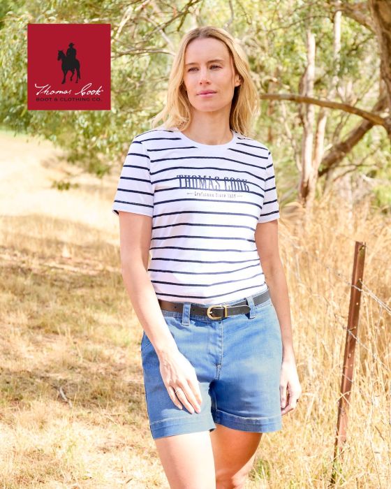 Thomas Cook Wmns Annie Denim Short [sz:8]