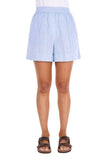 Thomas Cook Womens Abby Linen Rugger - Blue/white [sz:8]