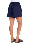 Thomas Cook Womens Abby Linen Rugger - Navy [sz:8]