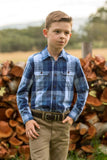 Thomas Cook Boys Oscar 2pkt Long Sleeve Shirt [sz:4]