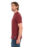 Wrangler Mens Chase Ss Tee - Cognac [sz:m]