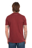 Wrangler Mens Chase Ss Tee - Cognac [sz:m]