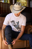 Wrangler Hudson Bangora Hat - Natural/coffee [sz:53cm]