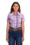 Wrangler Womens Kiara Short Sleeve Shirt [sz:8]
