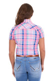 Wrangler Womens Kiara Short Sleeve Shirt [sz:8]