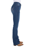 Wrangler Womens Etta Bootcut Jean-bailey [sz:0]
