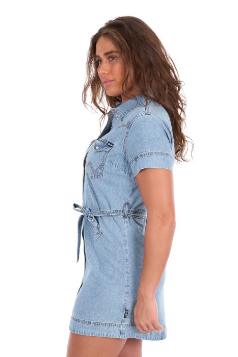 Wrangler Womens Marla Ss Dress [sz:8]