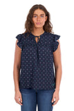 Wrangler Womens Sofia Ss Blouse [sz:8]