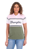 Wrangler Womens Stephanie Short Sleeve Polo [sz:8]