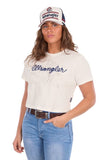 Wrangler Womens Cindy Crop Short Sleeve Tee [sz:8]