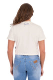 Wrangler Womens Cindy Crop Short Sleeve Tee [sz:8]