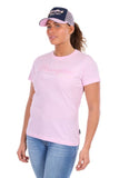 Wrangler Womens Lucy Ss Tee - Pastel Pink [sz:8]