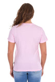 Wrangler Womens Lucy Ss Tee - Pastel Pink [sz:8]