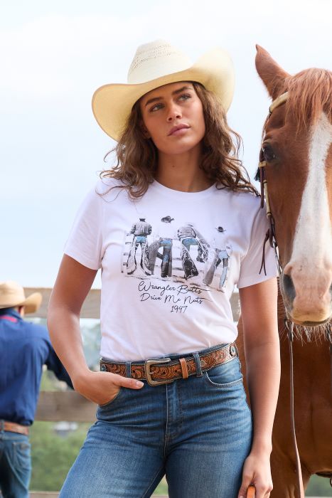 Wrangler Womens Josie Ss Tee [sz:8]