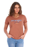 Wrangler Womens Maya V-nk Ss Tee [sz:8]