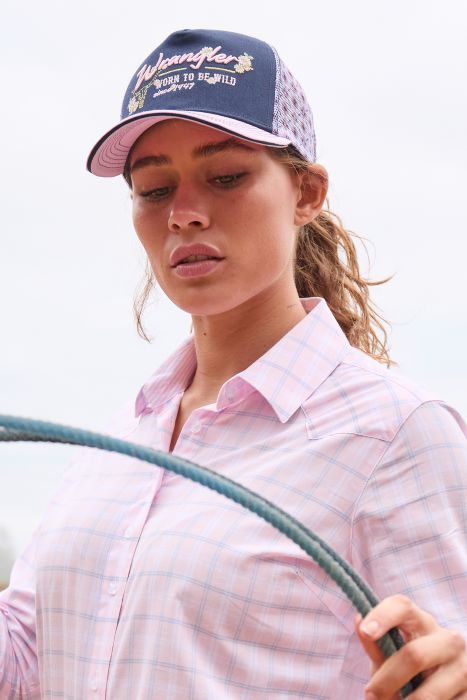 Wrangler Bella Hp Ponytail Trucker Cap