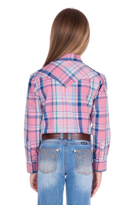 Wrangler Girls Kiara Ls Shirt [sz:4]