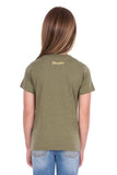 Wrangler Girls Sage Ss Tee [sz:4]