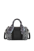 Wrangler Paisley Barrel Bag - Black