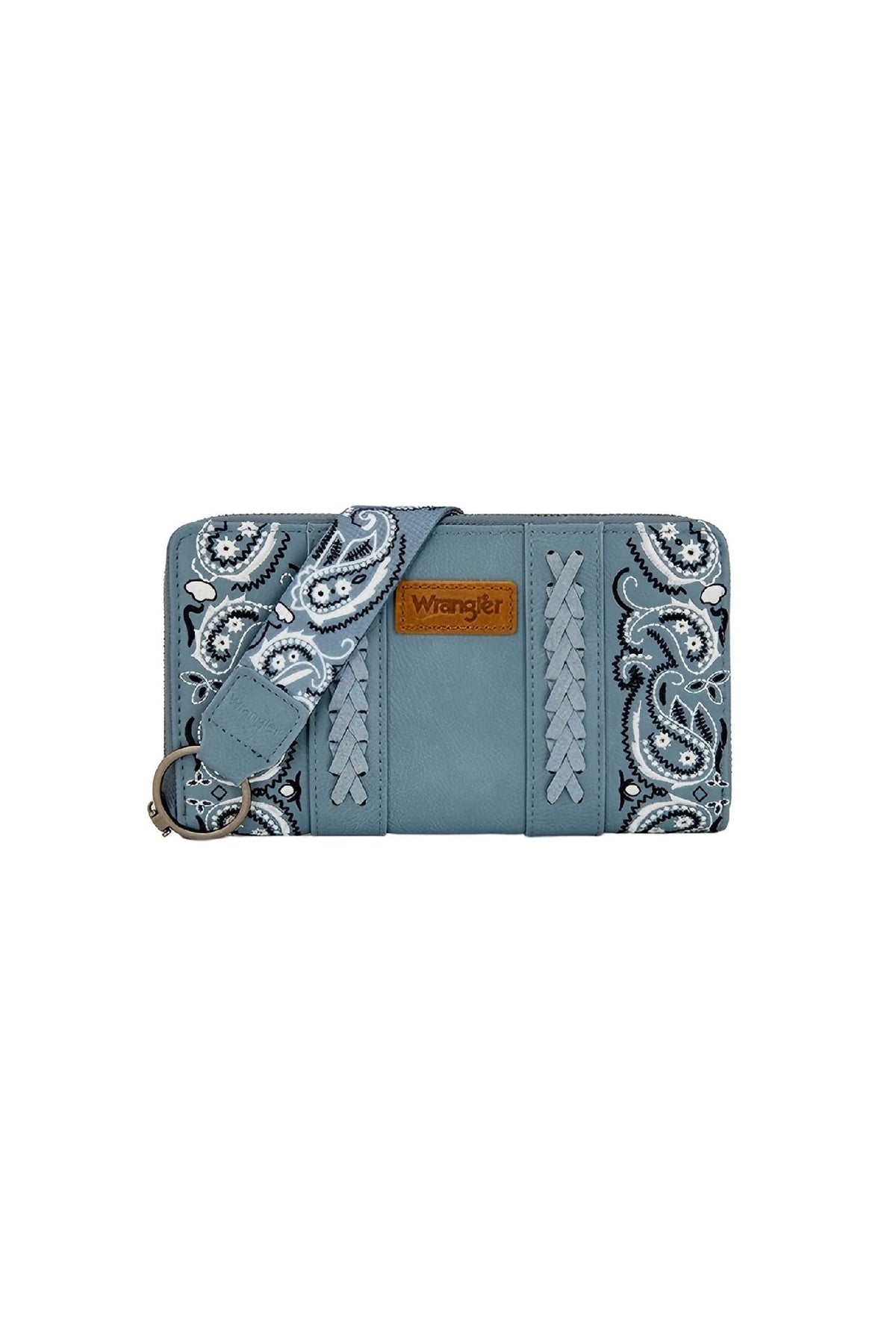 Wrangler Paisley Wallet - Blue