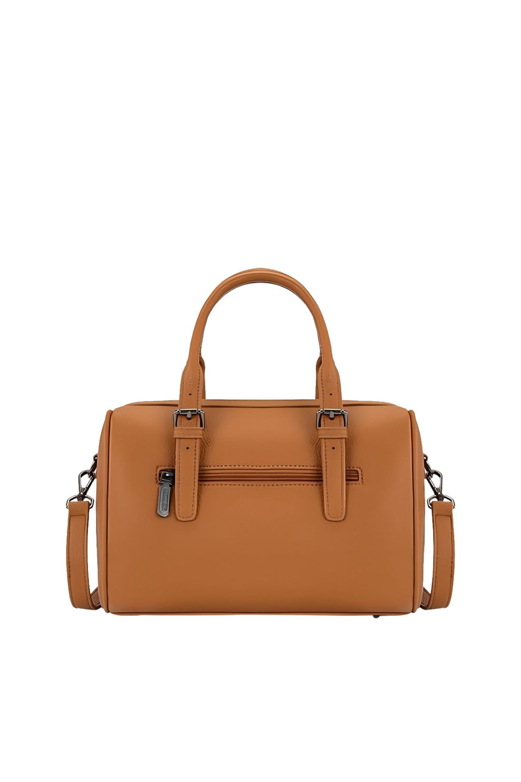 Wrangler Boston Stitch Barrel Bag - Natural/tan