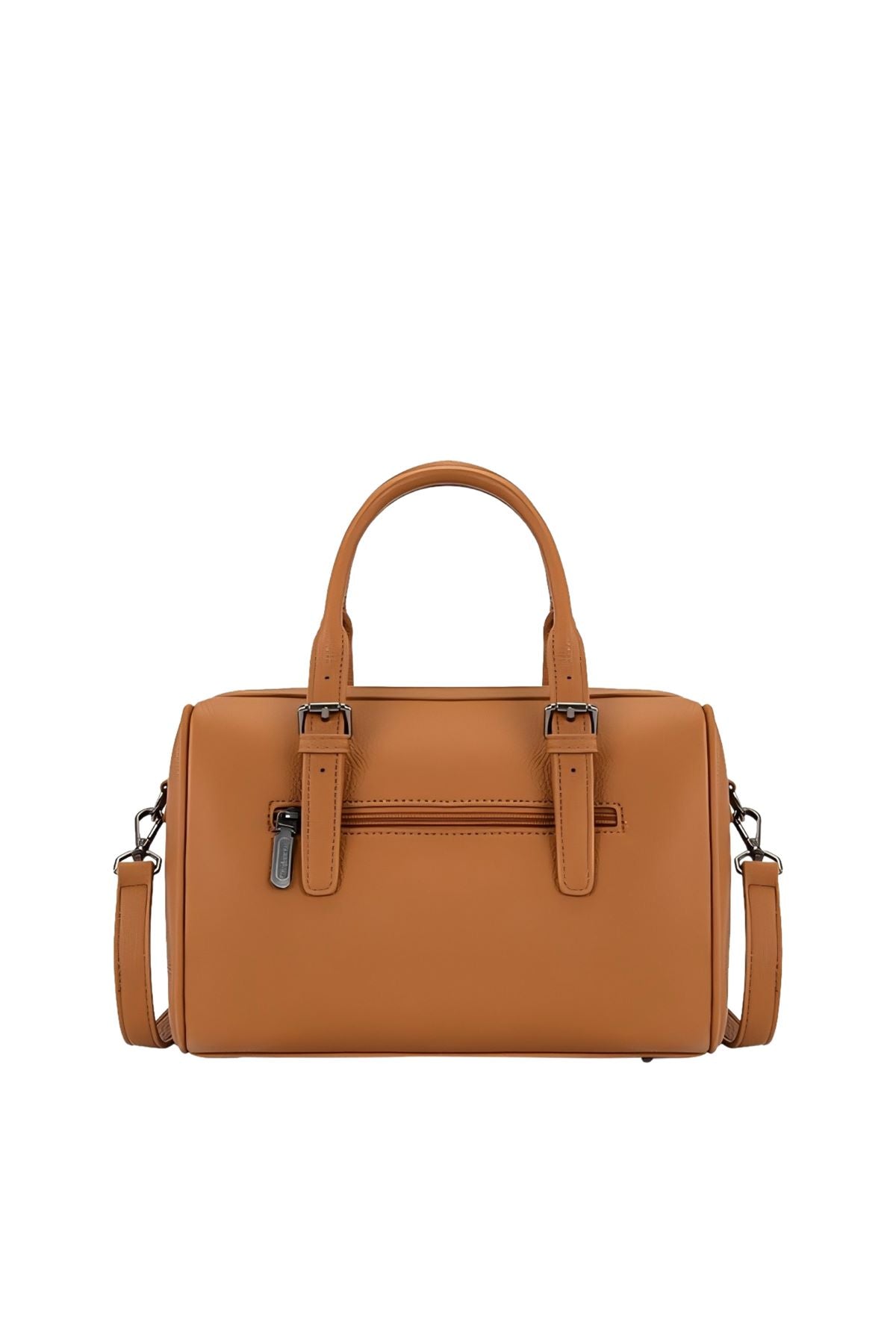 Wrangler Boston Stitch Barrel Bag - Natural/tan