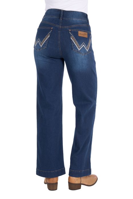 Wrangler Womens Chloe Hi Rise Jean 30l [sz:0]
