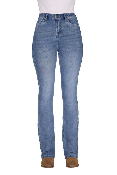 Bullzye Womens Beccy Hi-rise Boot Cut 34l [sz:6]