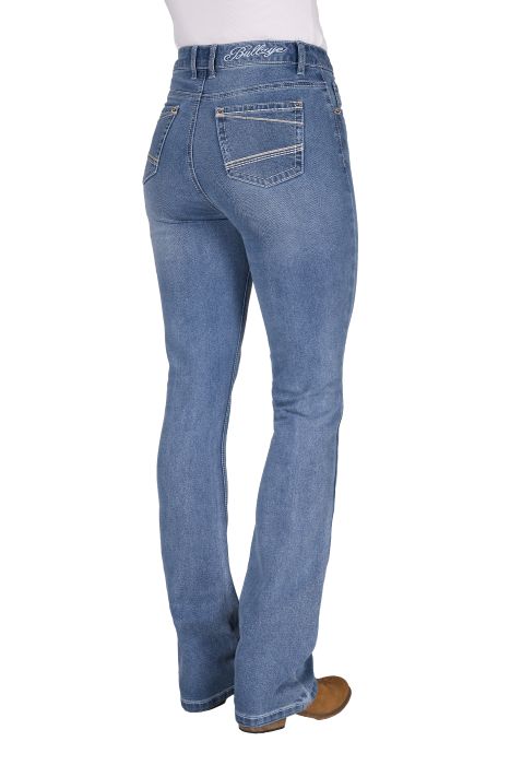 Bullzye Womens Beccy Hi-rise Boot Cut 34l [sz:6]