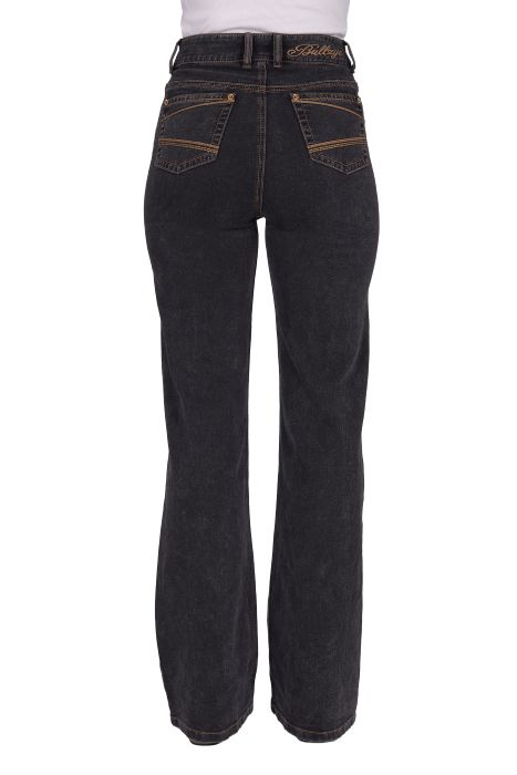 Bullzye Womens Krystal Wide Leg Jean 34l [sz:6]
