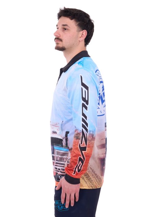 Bullzye Mens Roadie Ls Tee [sz:xs]
