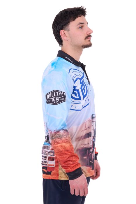 Bullzye Mens Roadie Ls Tee [sz:xs]