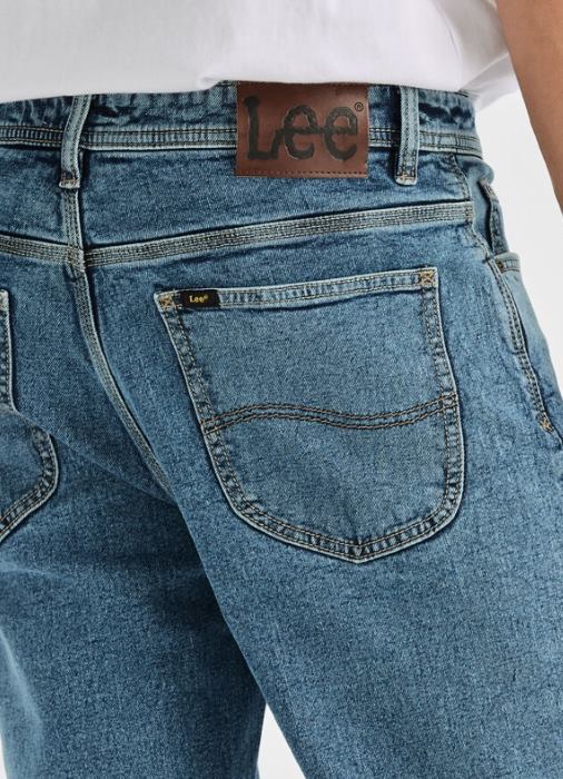 LEE L101 STRAIGHT MENS JEANS - BLUE STONE [SZ:28]