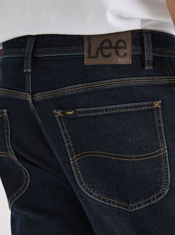 LEE L101 STRAIGHT STRETCH MENS JEANS - INDIGO [SZ:29]