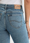 LEE LWM MID STRAIGHT WOMENS JEANS - BLUE STONE [SZ:5]