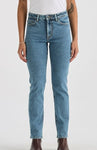 LEE LWM MID STRAIGHT WOMENS JEANS - BLUE STONE [SZ:5]