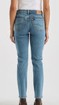 LEE LWM MID STRAIGHT WOMENS JEANS - BLUE STONE [SZ:5]