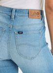 LEE LWM MID SLIM WOMENS JEANS - AUTHENTIC FADE [SZ:5]