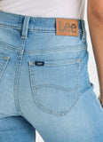 LEE LWM MID SLIM WOMENS JEANS - AUTHENTIC FADE [SZ:5]