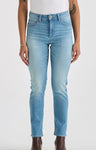 LEE LWM MID SLIM WOMENS JEANS - AUTHENTIC FADE [SZ:5]