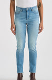 LEE LWM MID SLIM WOMENS JEANS - AUTHENTIC FADE [SZ:5]