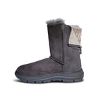 EQUA-LIFE EQUA COZY OUTDOOR TERRAIN UGG BOOTS - GREY [SZ:W6M5]